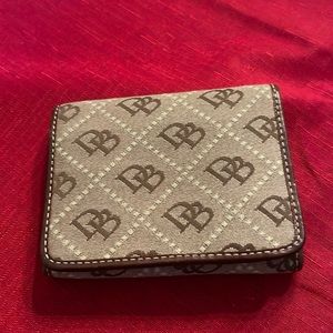 Dooney & Bourke Leather Trifold Wallet